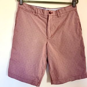 Men’s Banana Republic red dot shorts size 33